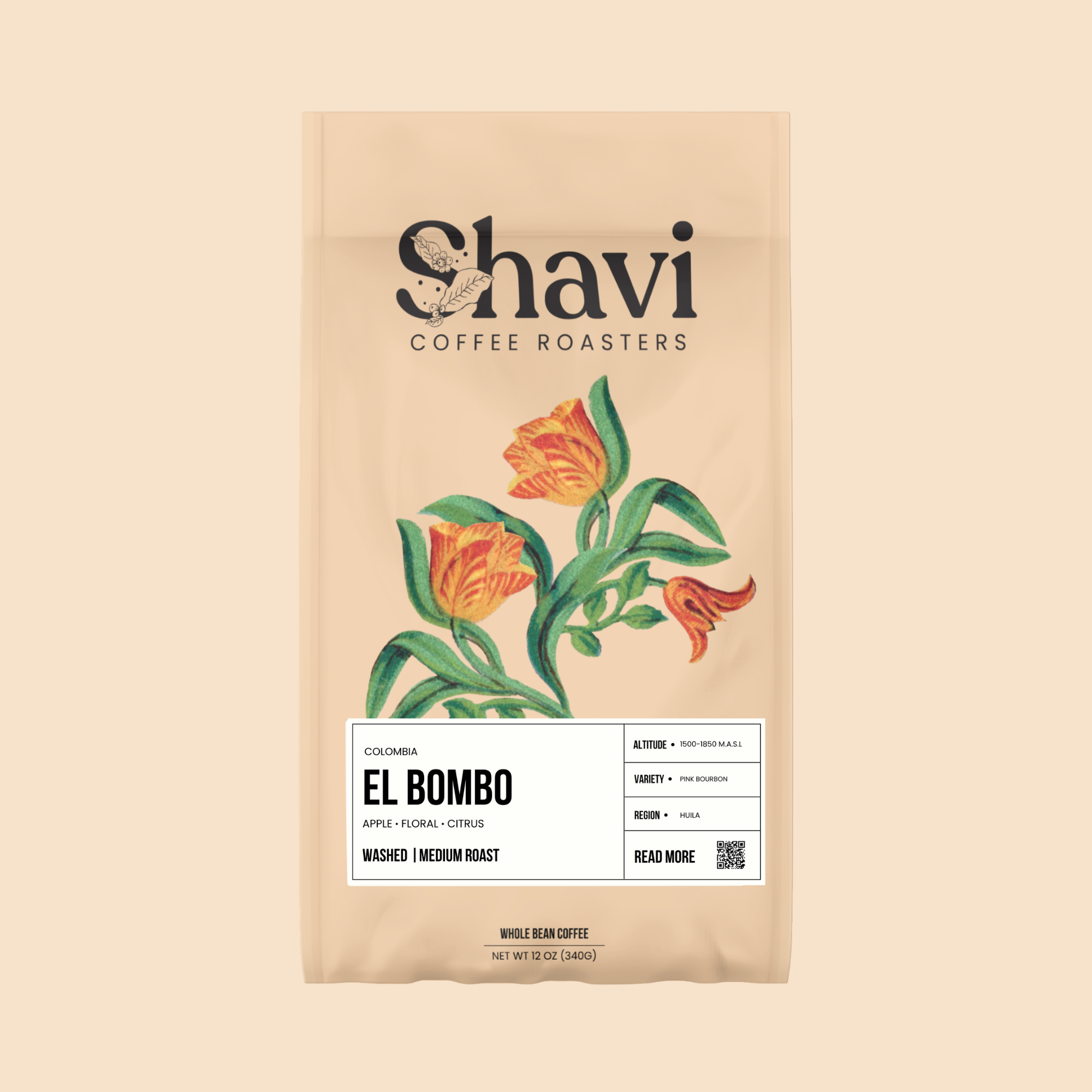 El Bombo · Colombia · Pink Bourbon · Apple & Citrus