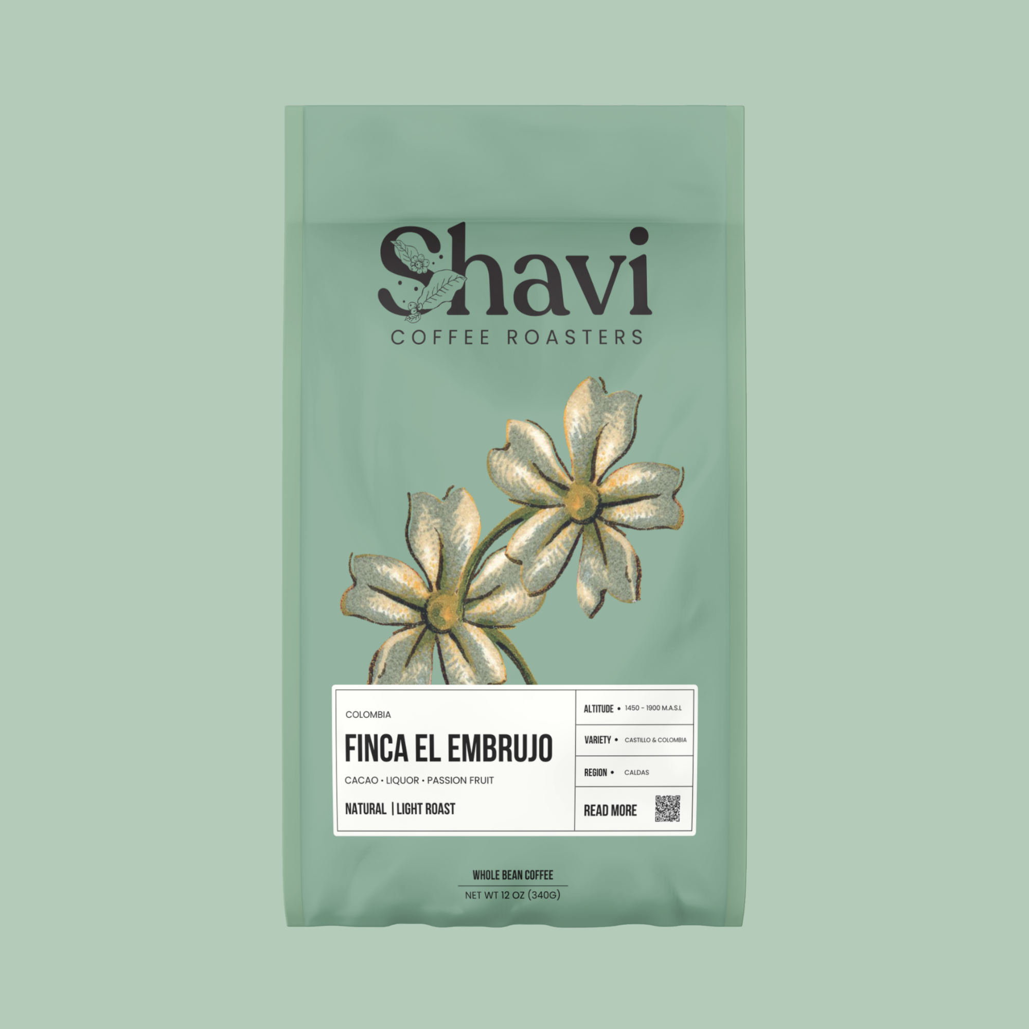 El Embrujo · Colombia · Natural · Cacao & Passion Fruit