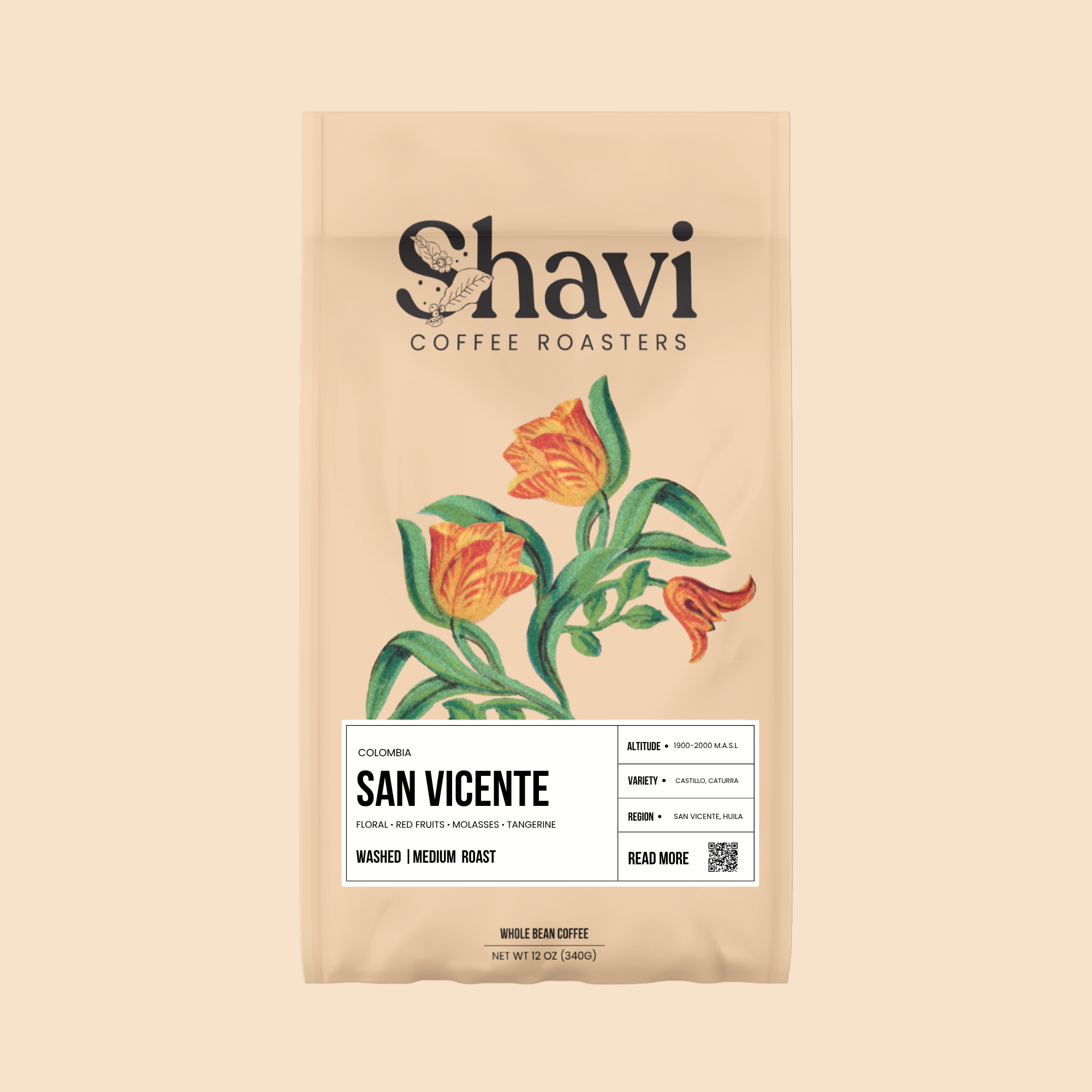 San Vicente · Colombia · Washed · Red Fruits & Molasses