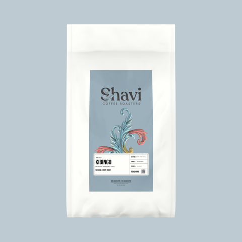 Kibingo Natural Yeast Intenso, Burundi: Shavi Coffee Roasters bag, second view