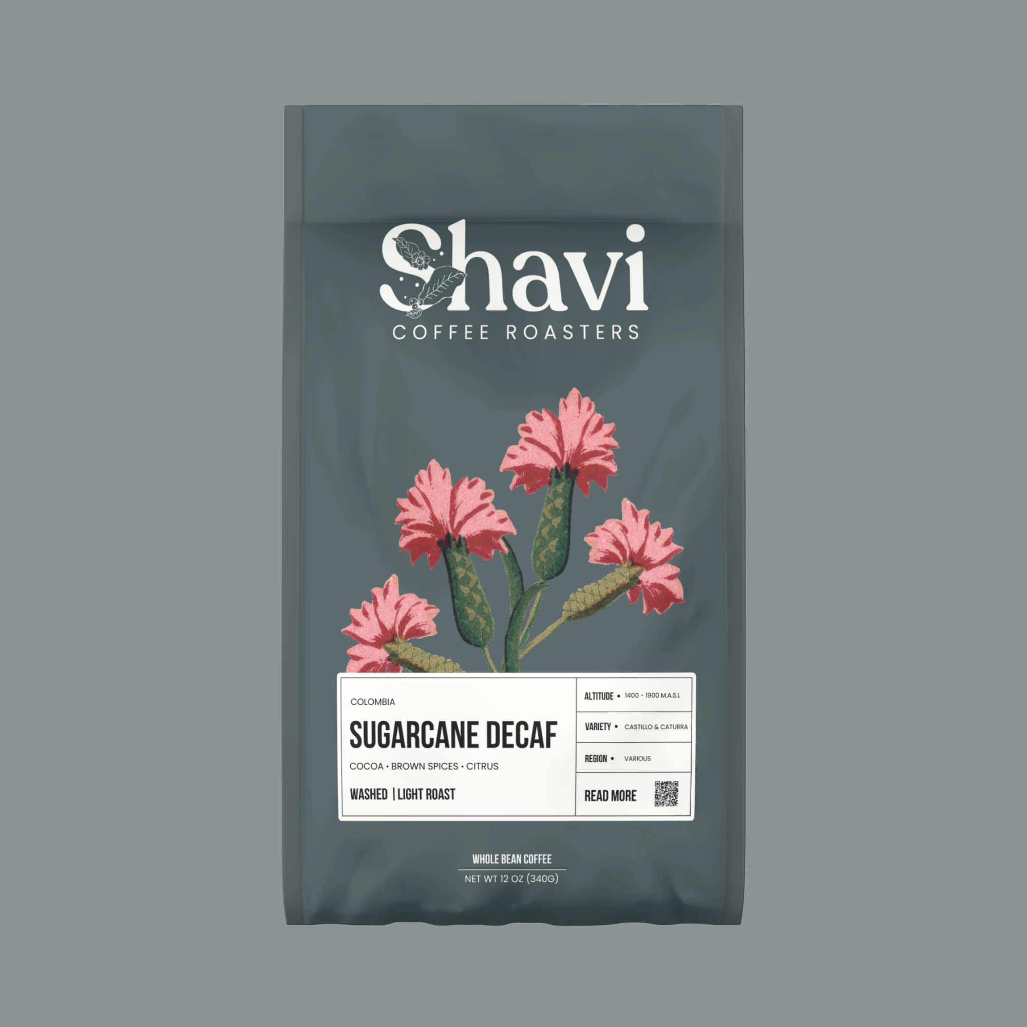 Sugarcane Decaf · Colombia · Cocoa & Citrus